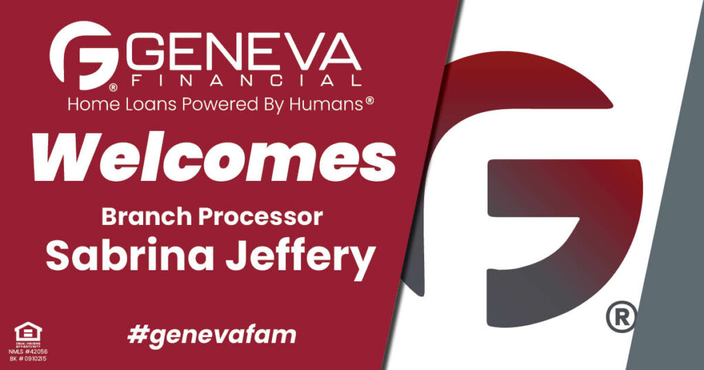 Geneva Financial Welcomes New Processor Sabrina Jeffery to Brunswick, Ohio – Home Loans Powered by Humans®.