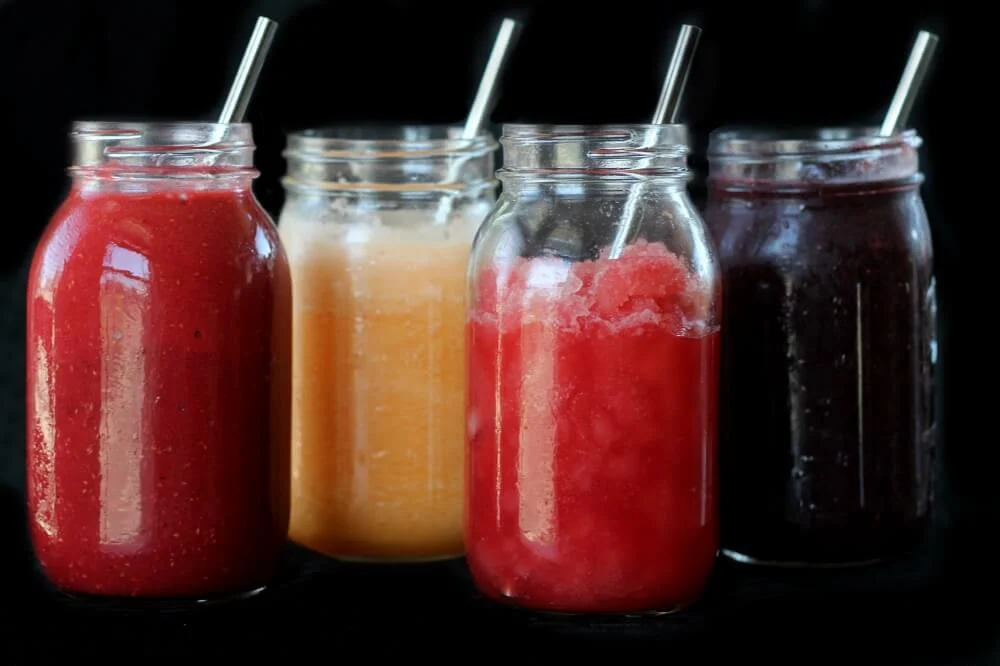 Homemade Fruit Slushies