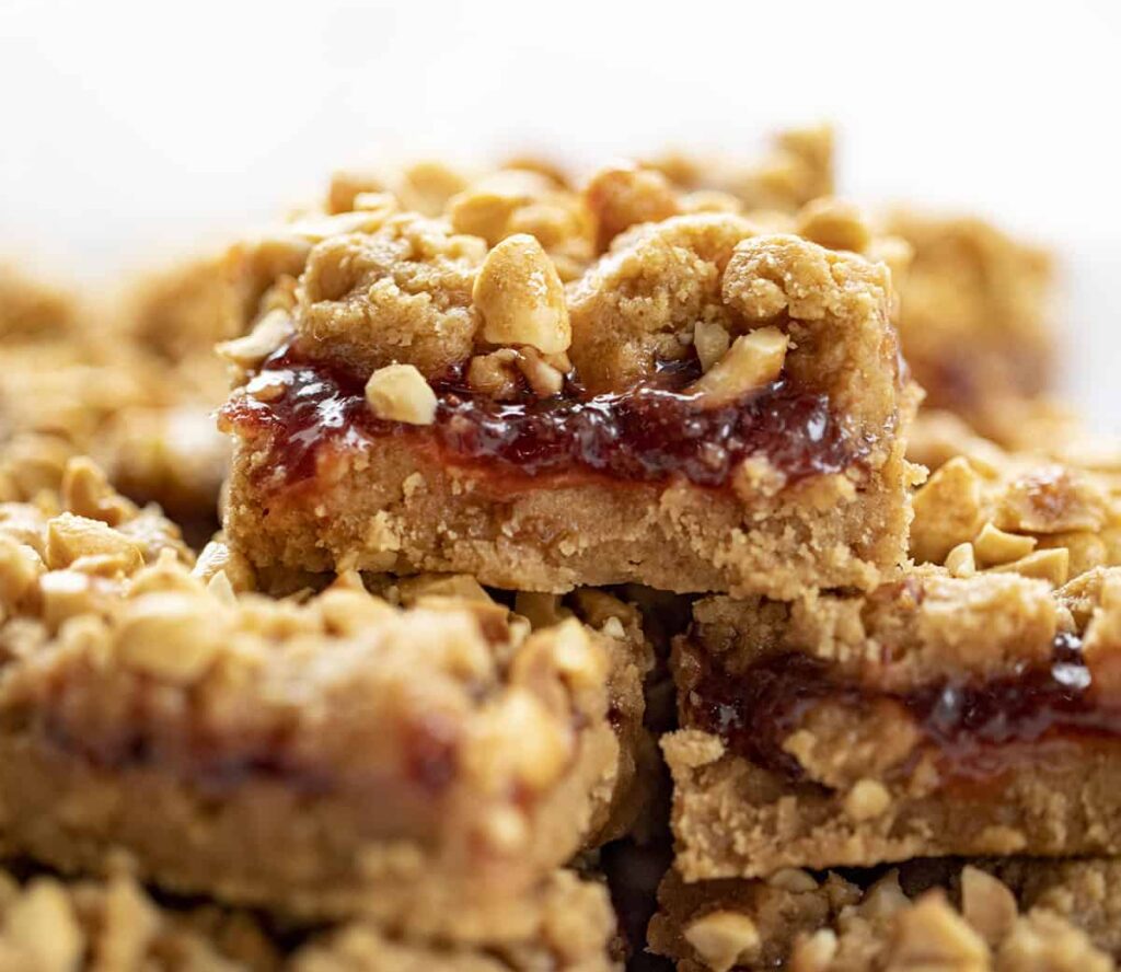 Peanut Butter and Jelly Bars