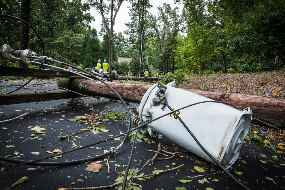 downed power lines